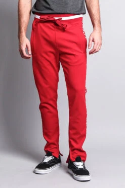 Men's GY Track Pants -Victorious TR508 RED 1
