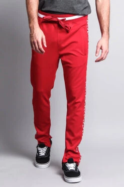 Men's GY Track Pants -Victorious TR508 RED 5