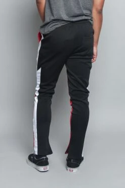 Thunderbolt Track Pants -Victorious TR586 RED 3