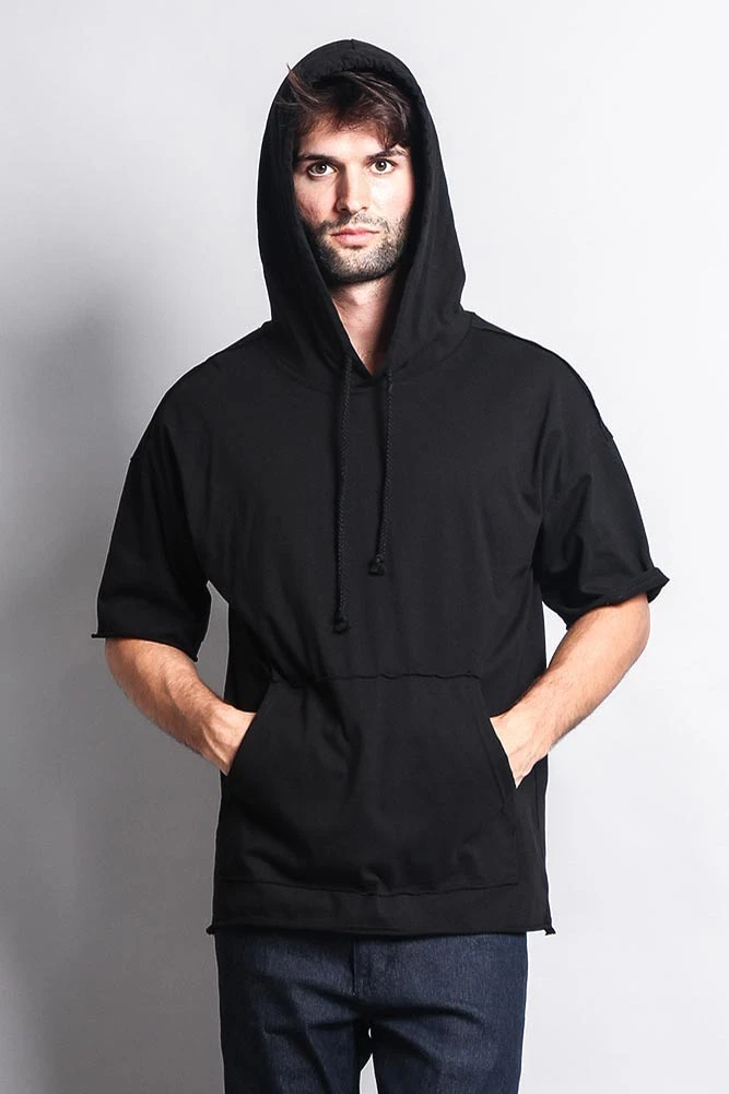 Men's Over Sized Hooded T-Shirt 9 Men's Over Sized Hooded T-Shirt - Image 7