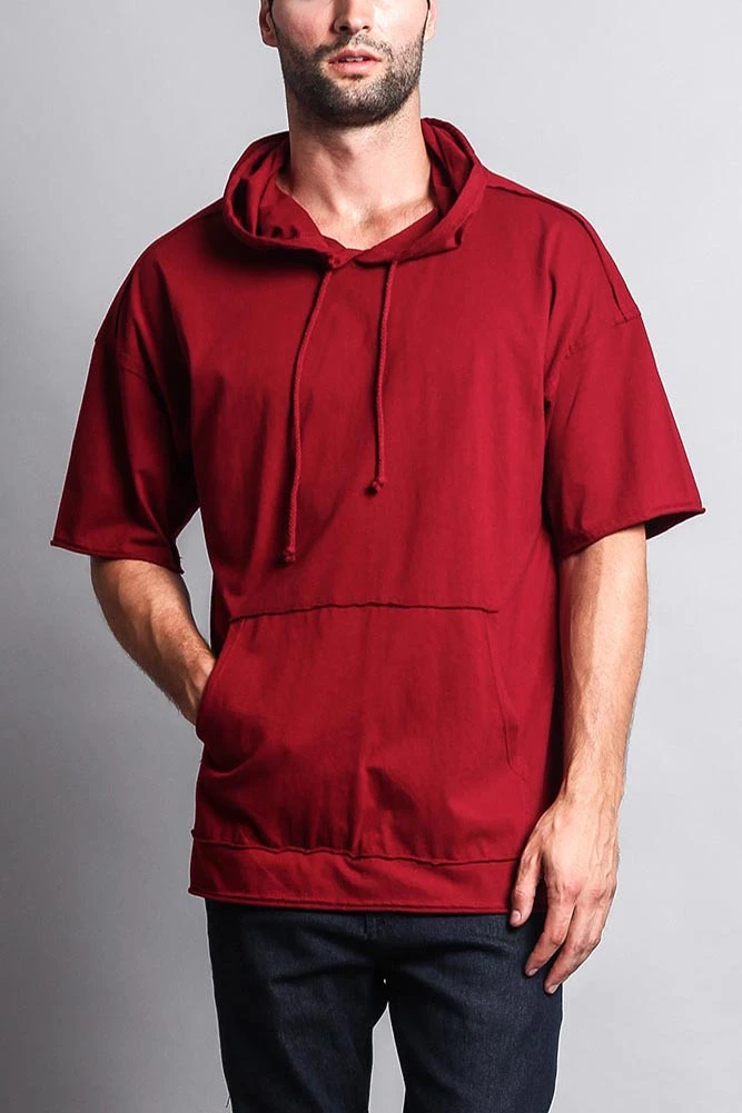 Men's Over Sized Hooded T-Shirt 12 Men's Over Sized Hooded T-Shirt - Image 10
