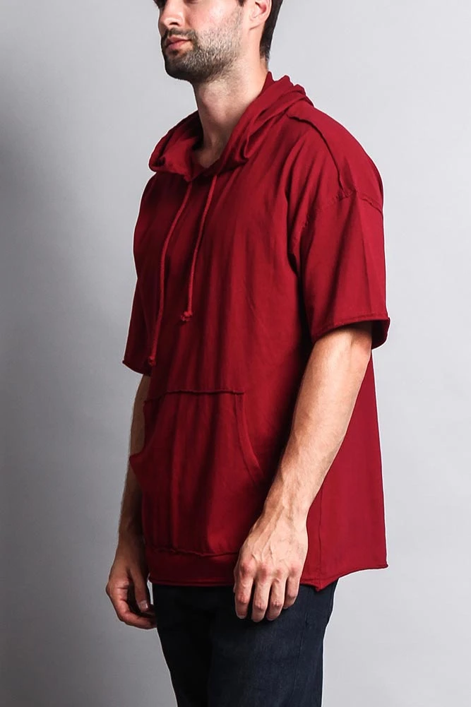 Men's Over Sized Hooded T-Shirt 13 Men's Over Sized Hooded T-Shirt - Image 11