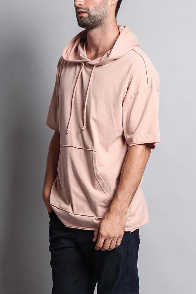 Men's Over Sized Hooded T-Shirt 19 Men's Over Sized Hooded T-Shirt - Image 17