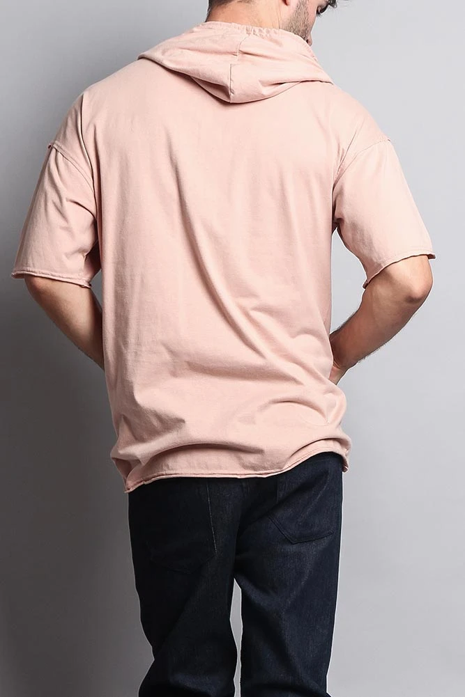 Men's Over Sized Hooded T-Shirt 20 Men's Over Sized Hooded T-Shirt - Image 18