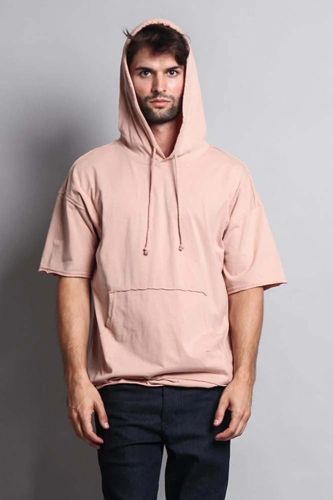 Men's Over Sized Hooded T-Shirt 22 Men's Over Sized Hooded T-Shirt - Image 20