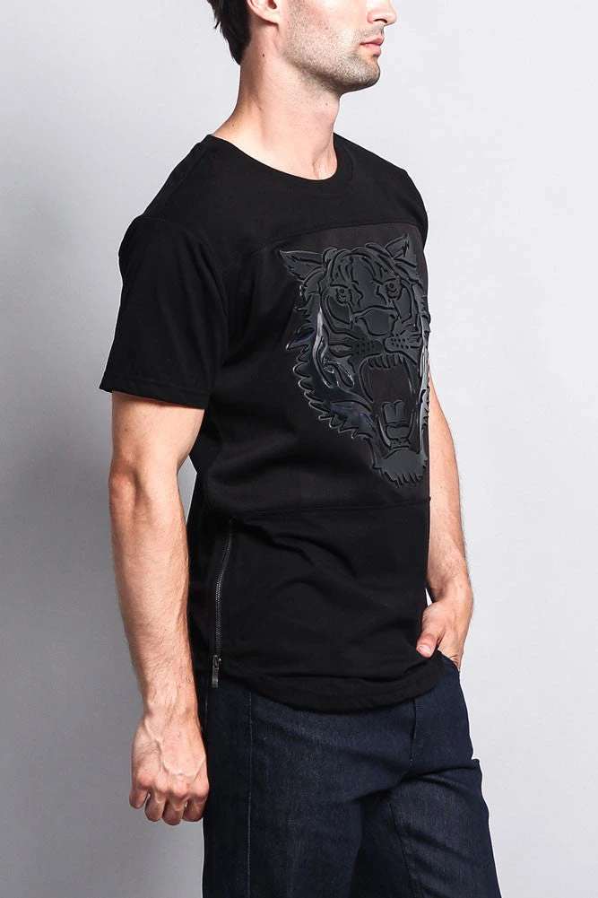 3D Metallic Embossed Tiger T-Shirt 16 3D Metallic Embossed Tiger T-Shirt - Image 14
