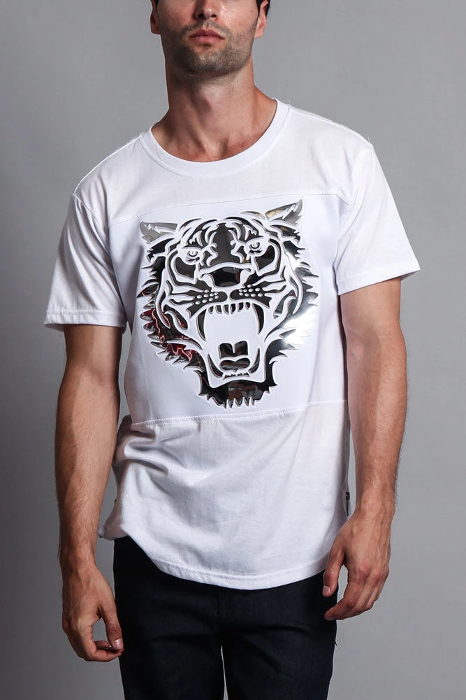 3D Metallic Embossed Tiger T-Shirt 8 3D Metallic Embossed Tiger T-Shirt - Image 6