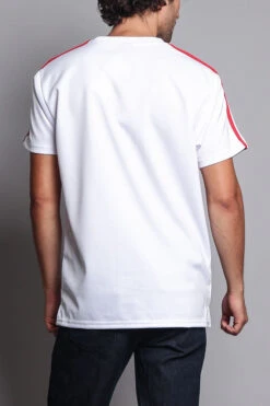 Men's Savage Shark T-Shirt -Victorious TS7161 WHT 3