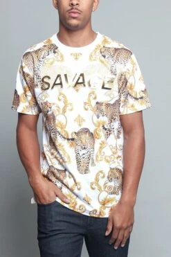 Royal Savage T-Shirt -Victorious TS7232 WHT 1