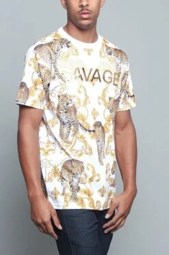 Royal Savage T-Shirt -Victorious TS7232 WHT 4