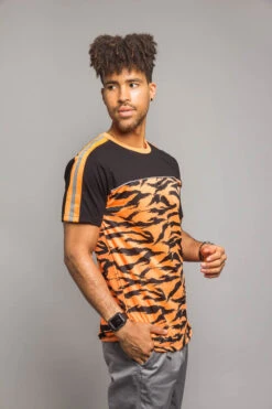 Reflective Tiger Striped T-Shirt -Victorious TS7320 NOR 4