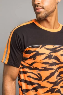 Reflective Tiger Striped T-Shirt -Victorious TS7320 NOR 6