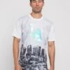 Iridescent Los Angeles City T-Shirt -Victorious TS7336 WHT 1