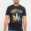 Colorful High Life T- Shirt 2 Colorful High Life T- Shirt -Victorious TS7339 BLK 1