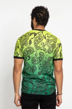 Paisley Gradient Ombre T-Shirt -Victorious TS7340 FZN 3