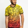 Paisley Gradient Ombre T-Shirt
