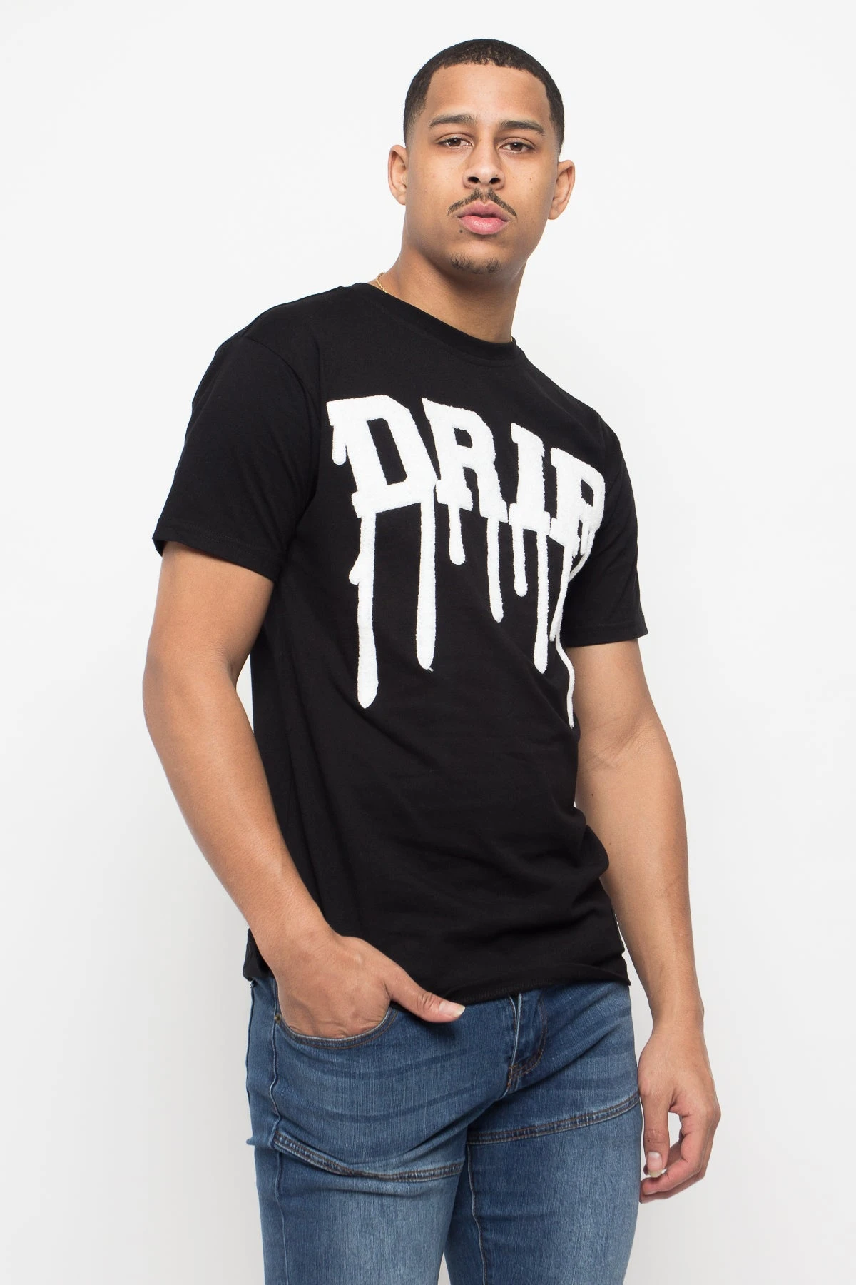 Chenille Patch Drip T-Shirt 15 Chenille Patch Drip T-Shirt - Image 13