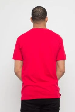 Chenille Patch Drip T-Shirt 24 Chenille Patch Drip T-Shirt -Victorious TS7344 RED 3