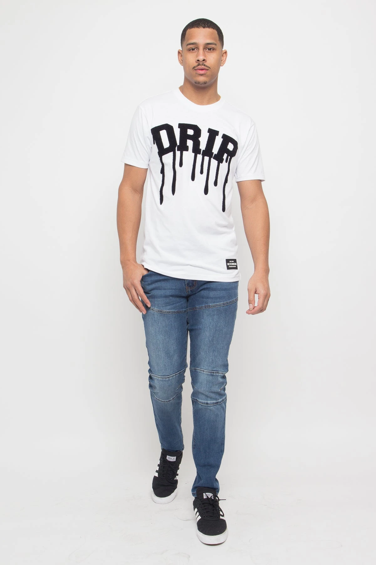 Chenille Patch Drip T-Shirt 6 Chenille Patch Drip T-Shirt - Image 4