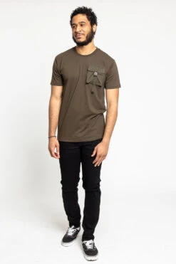 Utility Pocket T-Shirt 31 Utility Pocket T-Shirt -Victorious TS7356 OLV 5