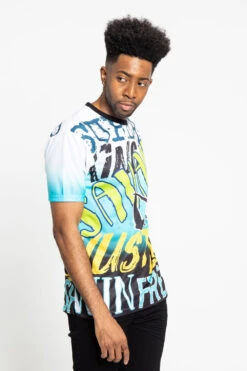 Big Graffiti T-Shirt -Victorious TS7362 BLU 4