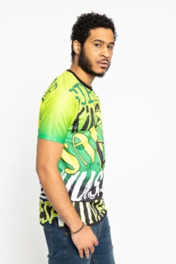 Big Graffiti T-Shirt -Victorious TS7362 GRN 4