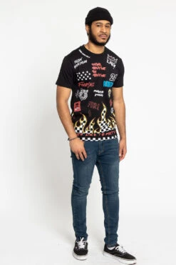 Party Graphic T-Shirt -Victorious TS7378 BLK 5