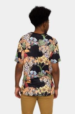 Colorful Jungle T-Shirt -Victorious TS7380 BLK 3
