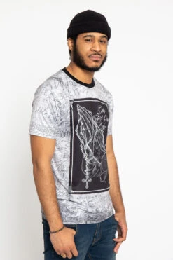 Rosary Hands T-Shirt -Victorious TS7381 BLK 4