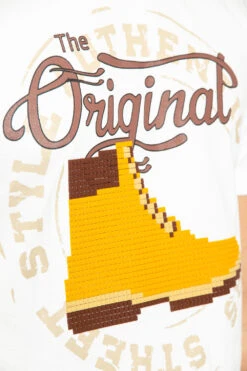Timberland Boot Lego Pixel T-Shirt -Victorious TS7382 OFF 6