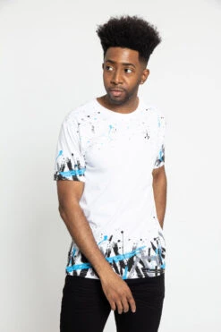 Graffiti Paint T-Shirt 34 Graffiti Paint T-Shirt -Victorious TS7388 WBL 1