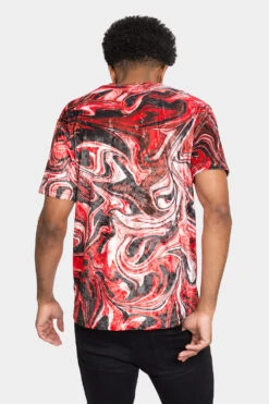 Velvet Marbled T-Shirts 19 Velvet Marbled T-Shirts -Victorious TS7404 BLR 3