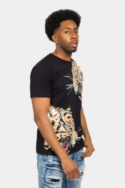Fierce Tiger T-Shirt -Victorious TS7406 BLK 4