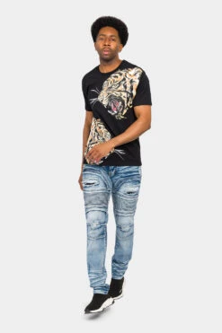 Fierce Tiger T-Shirt -Victorious TS7406 BLK 5