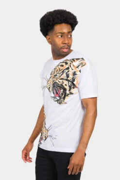 Fierce Tiger T-Shirt -Victorious TS7406 WHT 2