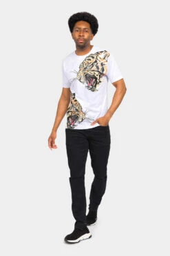 Fierce Tiger T-Shirt -Victorious TS7406 WHT 5