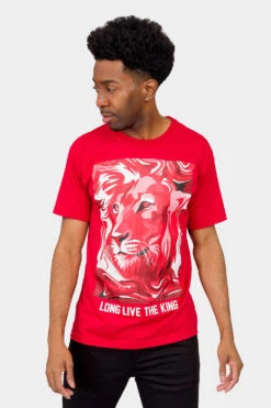 Long Live The King Graphic Tee -Victorious TS7409 RED 1