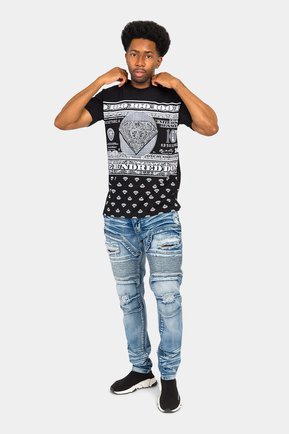 Diamond Money T-Shirt 7 Diamond Money T-Shirt - Image 5