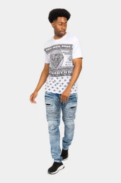 Diamond Money T-Shirt 21 Diamond Money T-Shirt -Victorious TS7414 WHT 5