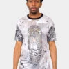 Ink Wash Leopard T-Shirt -Victorious TS7422 ASB 1