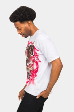 Forever Strong Eagle T-Shirt -Victorious TS7434 WHT 2