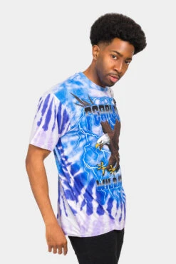 Fearless Wild Youth Tie Dye T-Shirt -Victorious TS7436 BLU 4