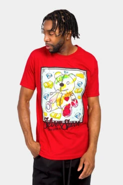 Born With A Silver Spoon T-Shirt -Victorious TS7444 RED 1