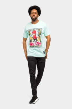 Wild And Free Bear T-Shirt -Victorious TS7445 MNT 5
