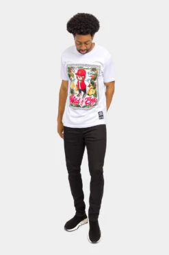 Wild And Free Bear T-Shirt -Victorious TS7445 WHT 5