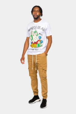 Money Is All T-Shirt 21 Money Is All T-Shirt -Victorious TS7446 WHT 5