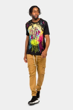 Sparkle Splashed Tiger T-Shirt 18 Sparkle Splashed Tiger T-Shirt -Victorious TS7448 BLK 5