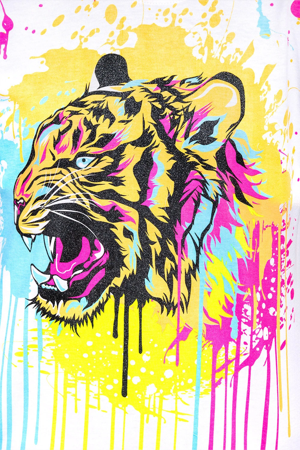 Sparkle Splashed Tiger T-Shirt 14 Sparkle Splashed Tiger T-Shirt - Image 12