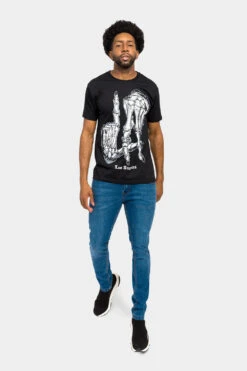 LA Bones T-Shirt 26 LA Bones T-Shirt -Victorious TS7450 BLK 5