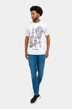 LA Bones T-Shirt 41 LA Bones T-Shirt -Victorious TS7450 WHT 5